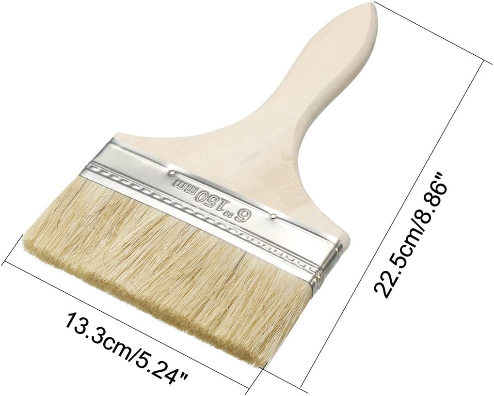 uxcell Paint Brush Кисть для рисования маслом и клеем Bristol Pen 22,5x13x1,5 см, фото 2
