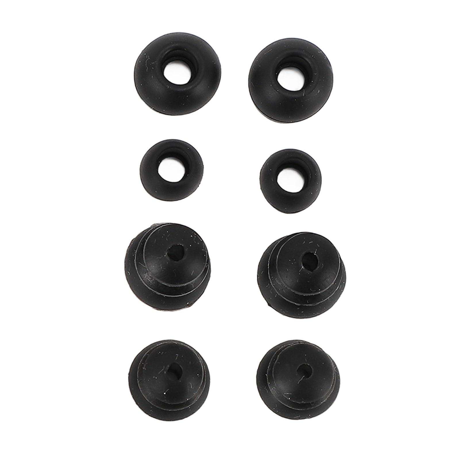 SIXRUN Écouteurs Intra-Auriculaires Filaires pour Natation, Cordon Court de 40 Cm avec Connecteur 3,5 Mm, 8 Embouts Auriculaires et 2 Clips pour Natation, Surf et Course.
