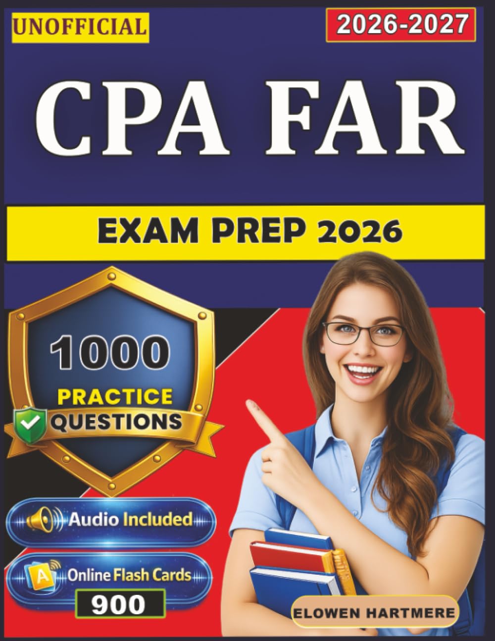 Unofficial CPA FAR Exam Prep 2026: 1000 Practice Questions and Detailed Answer Rationales
