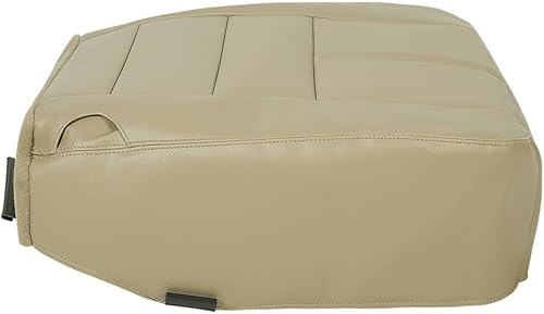 Miniatura 7 de Cubierta del asiento del conductor de cuero marrón para Ford F250 F350 F450 F550 Lariat 2008-10