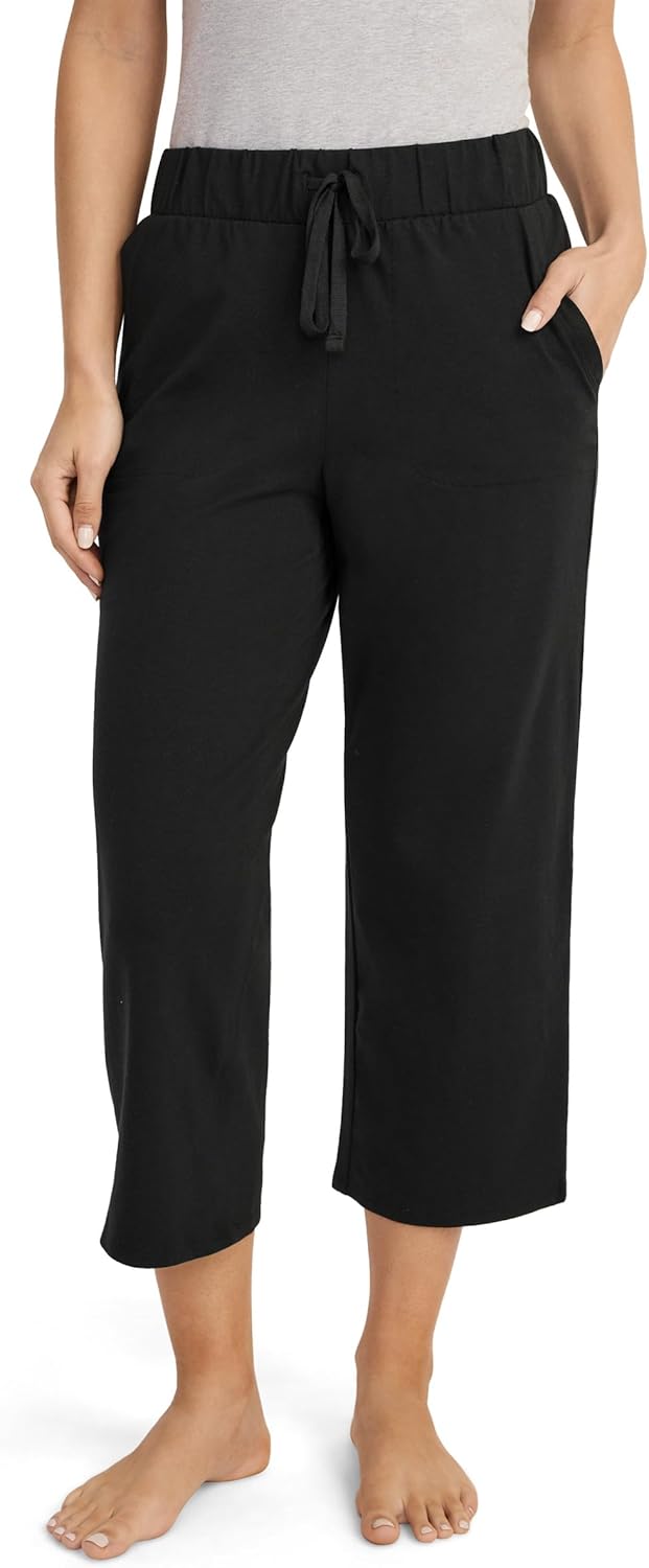 Jockey Women's Sleepwear Organic Cotton Stretch Capri