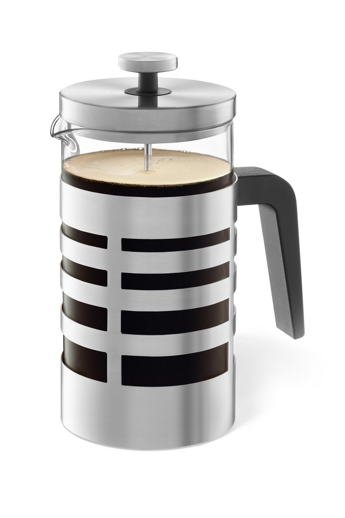 ZACK 20209 "SEGOS" Kaffee-/ Teebereiter, Edelstahl matt, Silber