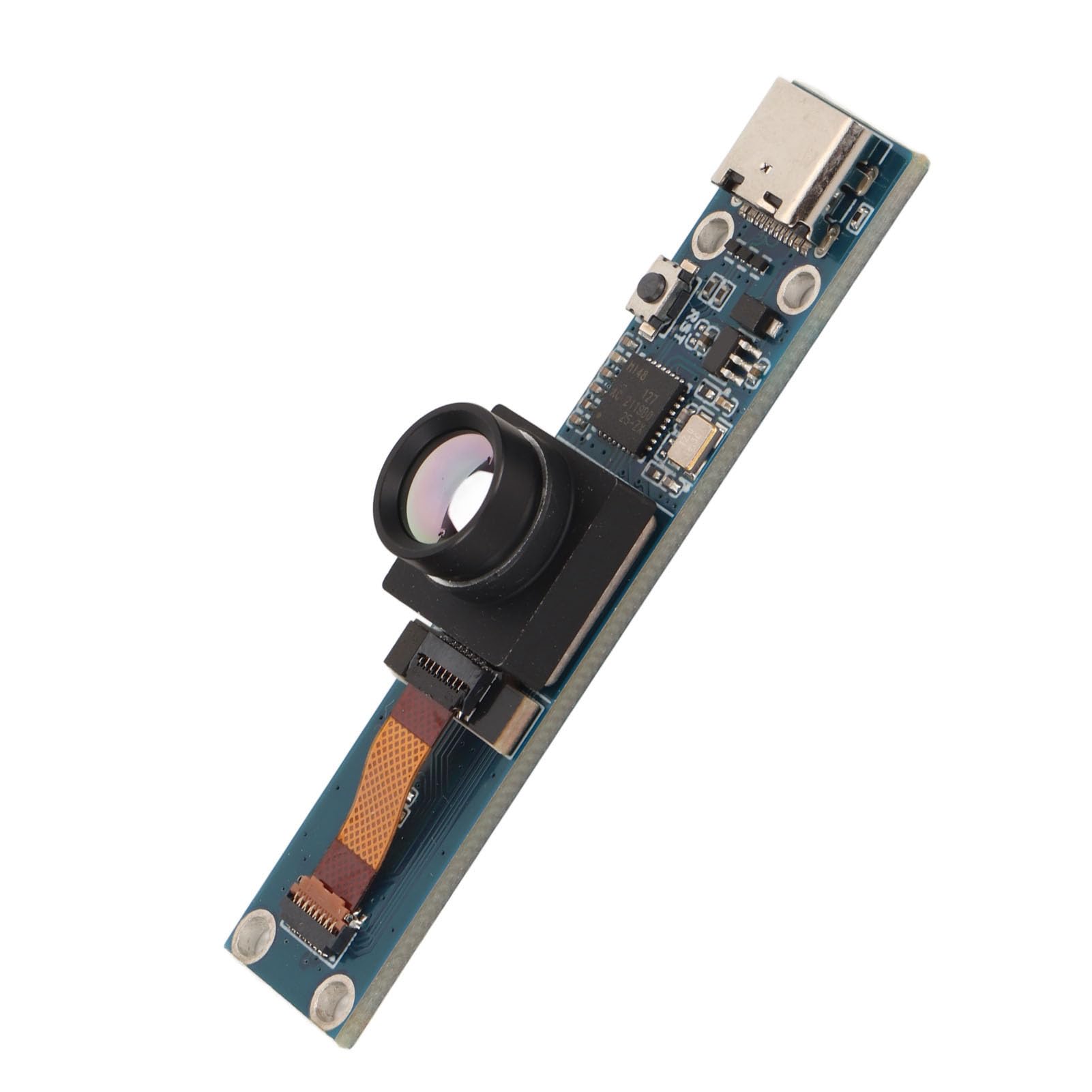 Kamera Termowizyjna, rozdzielczość 80x62, 25 Klatek na sekundę, Kamera Termowizyjna o Niskim Poziomie Szumów, Bez Migawki, USB C z Kablem Typu C do Telefonów RPi z Systemem i Komputerów z
