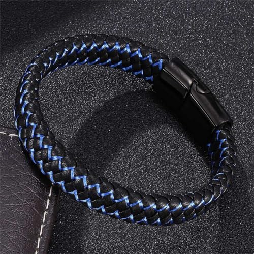 Pulsera ForeverWill con Estrella de David y Bandera USA Azul miniatura 4