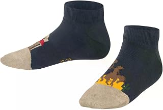 FALKE unisex bambini Wild West calzini corti cotone traspirante
