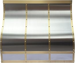 Stainless Custom Copper Range Hood with Fan