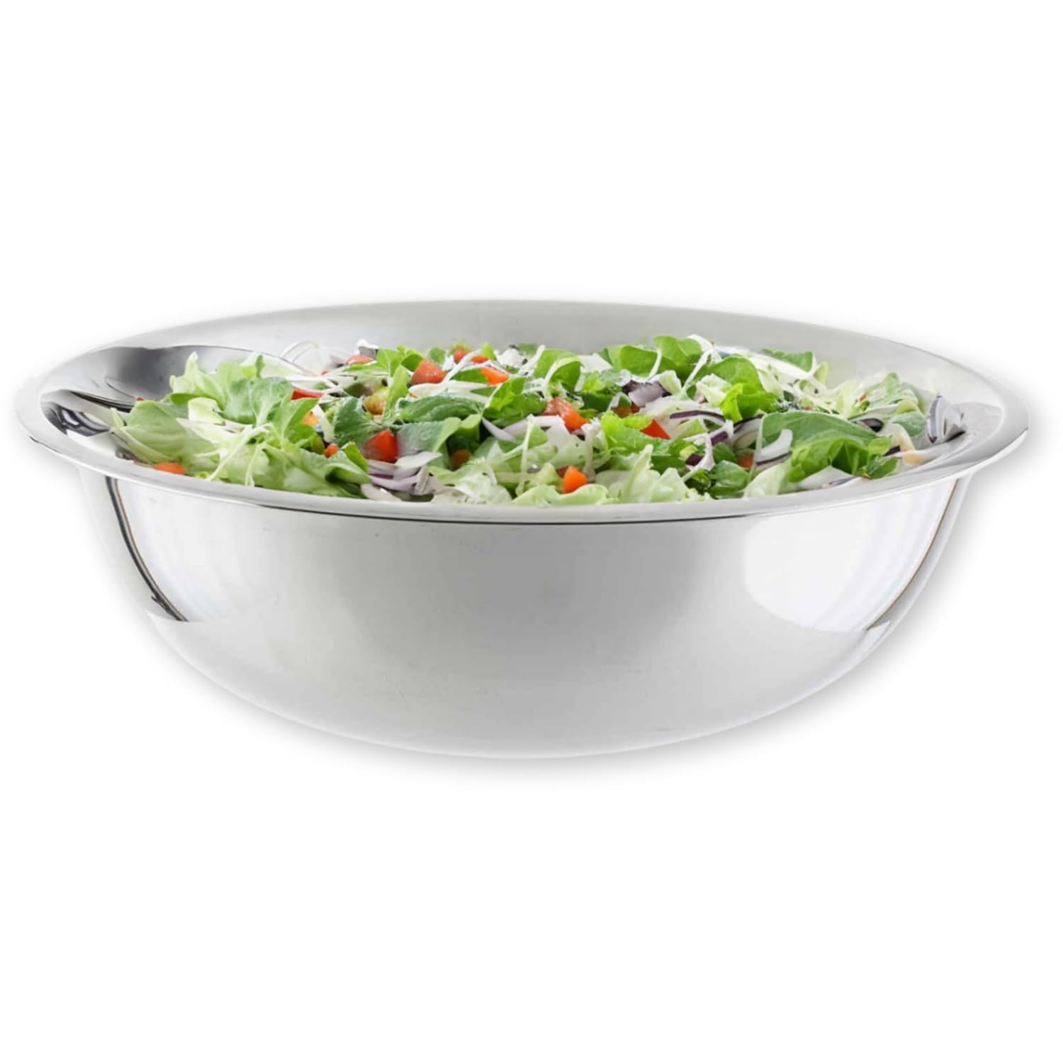 Tablecraft 13 Quart Heavy Duty Stainless Steel Mixing Bowl | Commerical Quality for Restaurant or Home Kitchen Use