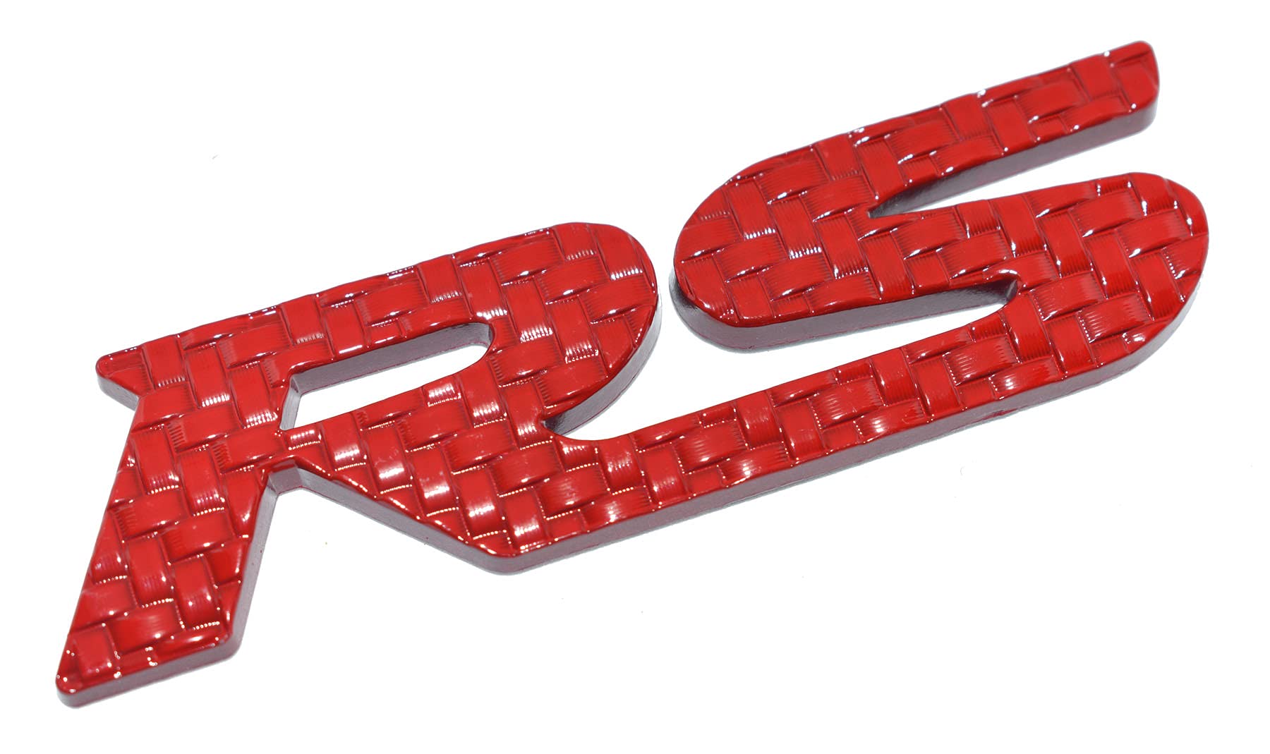 Incognito RS Logo Emblem Sticker for All Cars, Metal (Red)