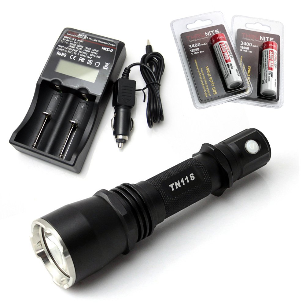 Amazon | ThruNite® TN11S V2【CREE XM-L2搭載 / 18650 電池×1本使用