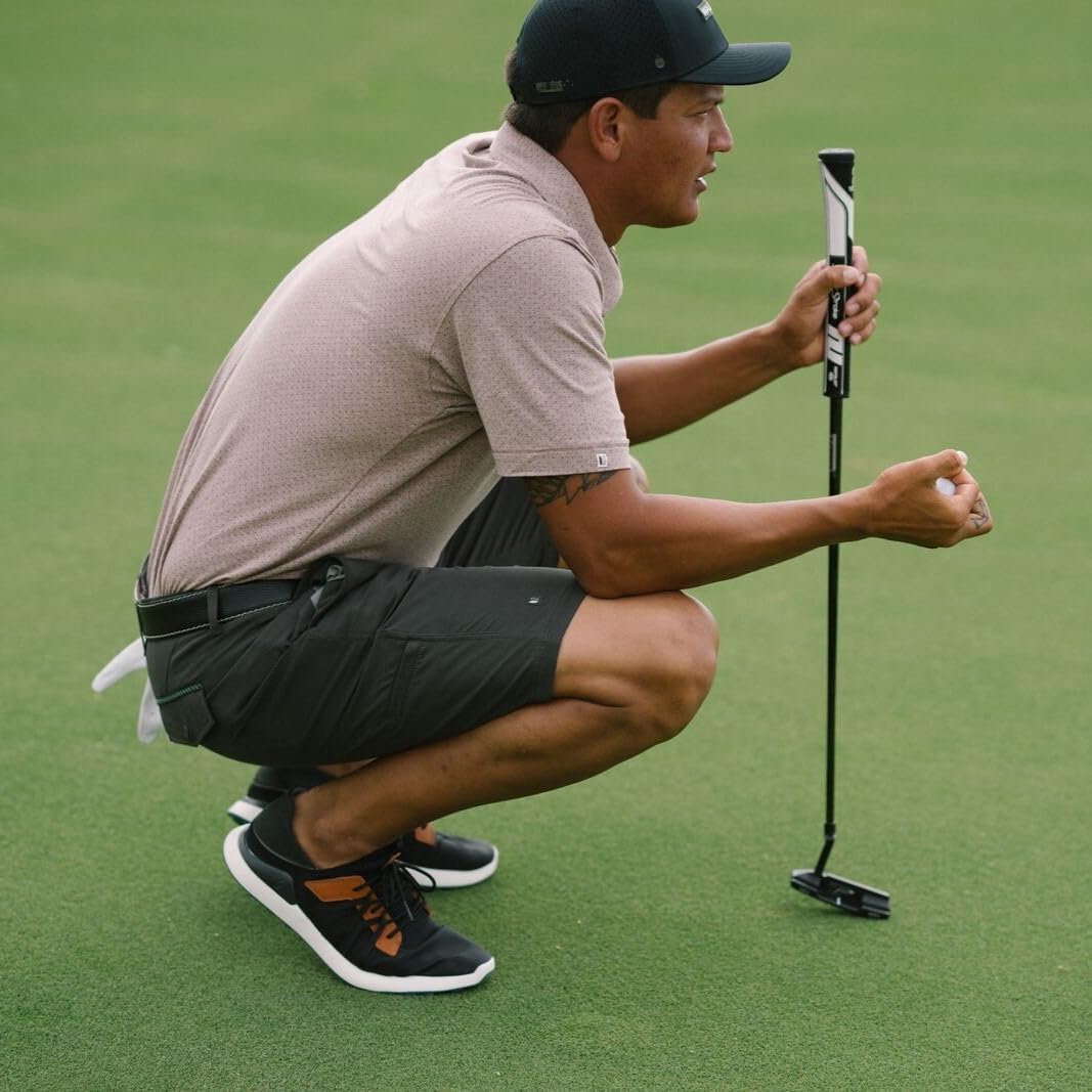 OLUKAI Manele Men's Golf Shoes, Spikeless Golf Shoes, Water & Stain-Resistant, Cushioned Midsole & Contoured Footbed, All-Day Comfort & Lightweight - Image 2