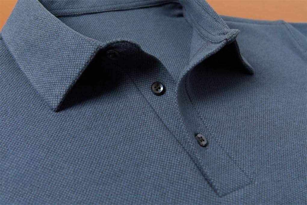 [keusyoi] メンズ ニット プルオーバー 秋冬 ソリッドカラー 長袖 ビジネス ゴルフ スウェットシャツ