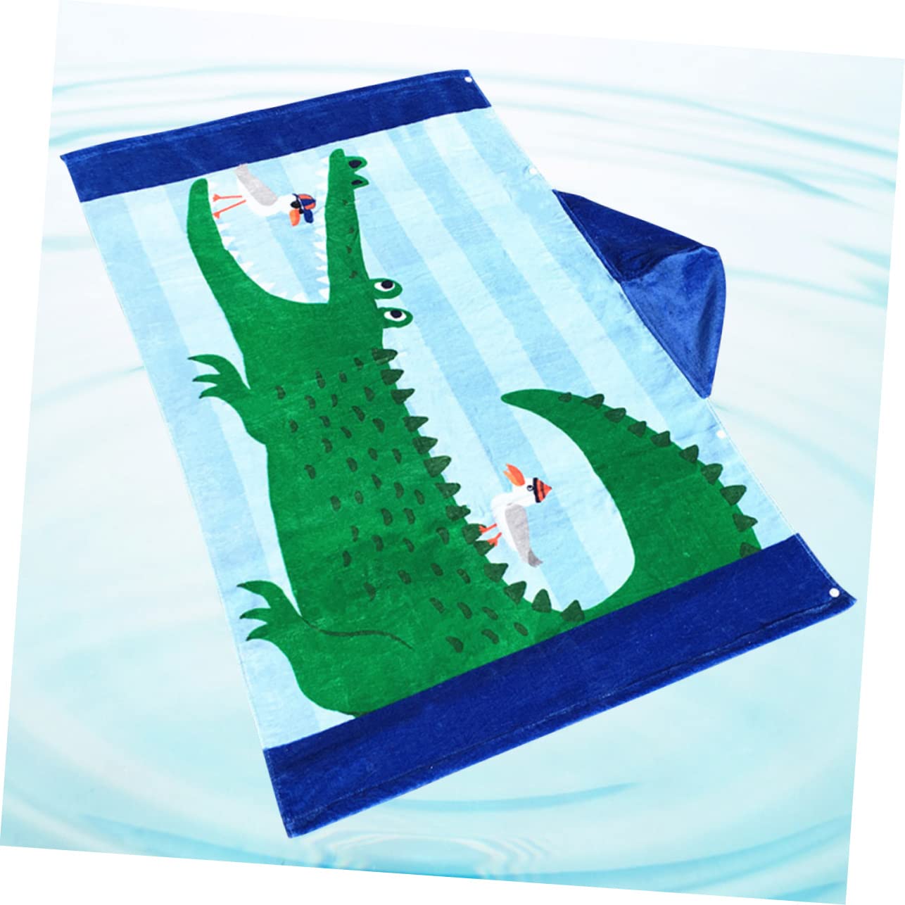 Veemoon Serviette de Bain à Capuche pour Garçon Fille Poncho Serviette de Plage Paréo Garçon Fille avec Boucles Latérales