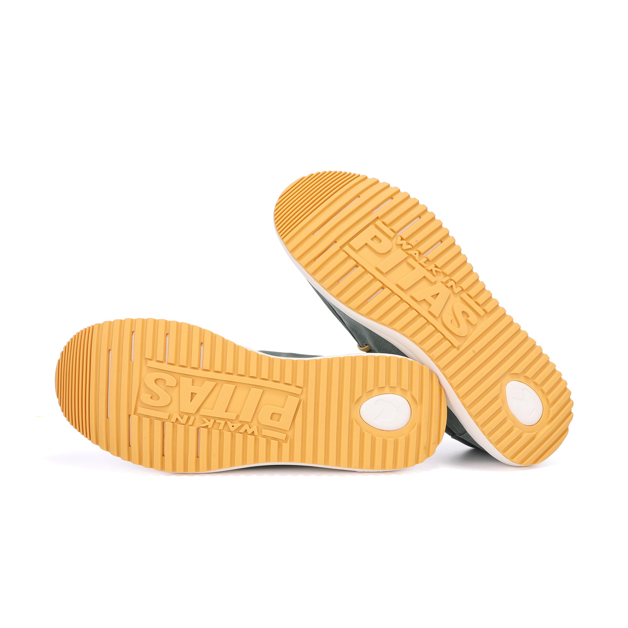 PITAS Mocasines de Hombre Náuticos Casual Zapatillas de Tela sin Cordones Calzado Walkinpitas