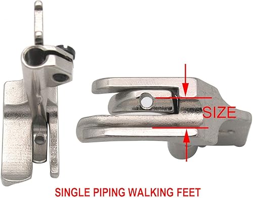 Miniatura 8 de CKPSMS Marca – #KP-WF10 10SET PIES Compatible con JUKI CONSEW Singer Brother Máquina de coser industrial para pies (KP-WF10)