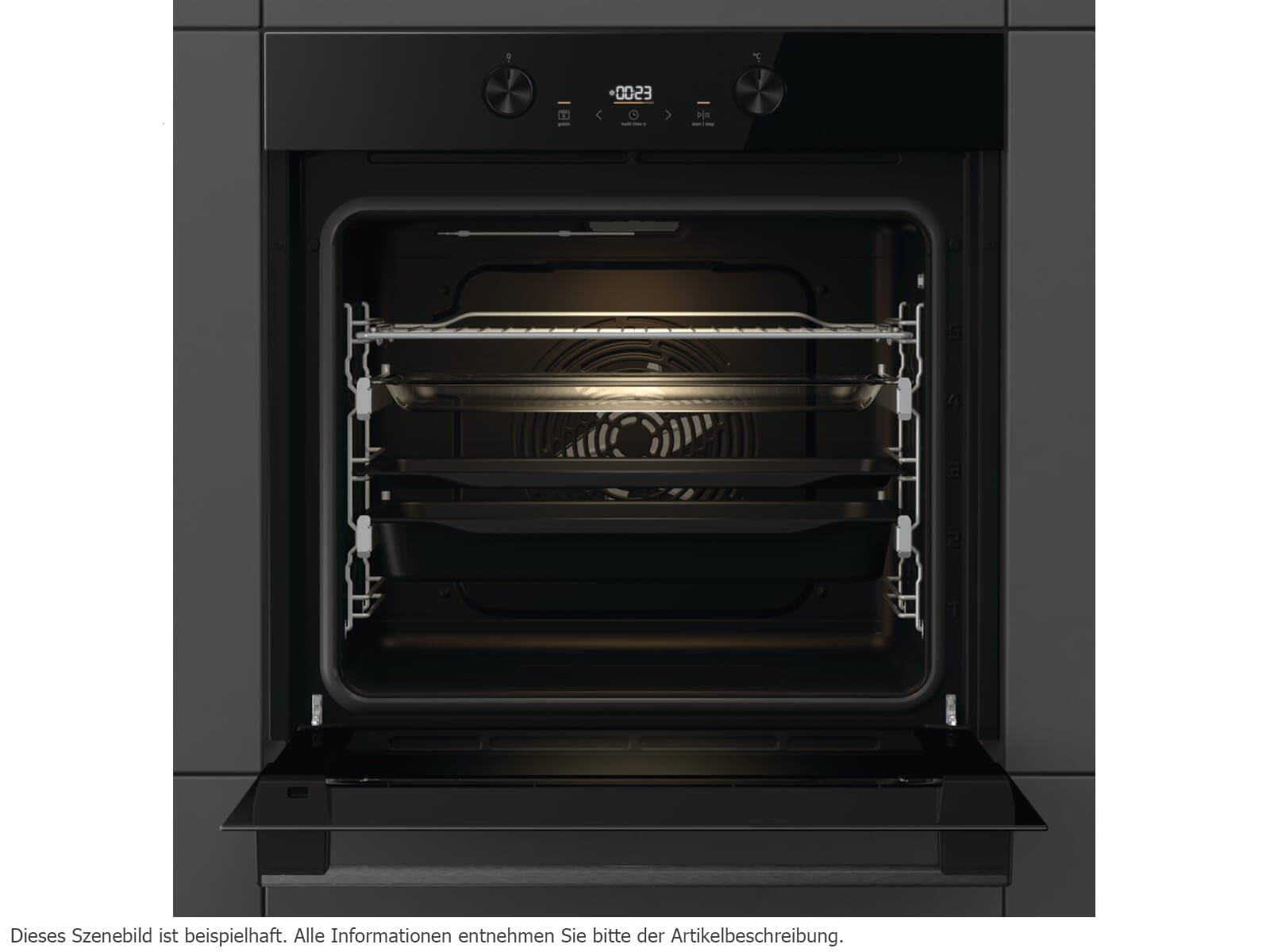 Gorenje BOS6737E20FBG - 739549 Backofen Schwarz