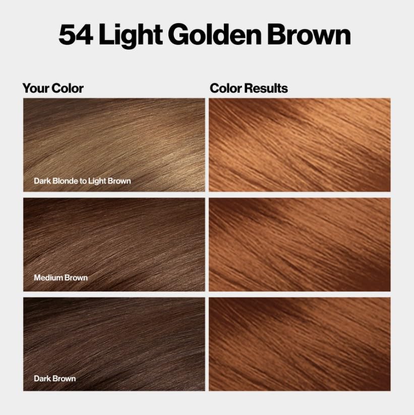 Revlon Color Silk 54 Light Golden Brown 6-Pack miniatura 5
