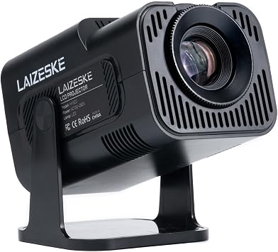 LAIZESKE HY520 Art Projector for Tracing Drawing, 720P HD Portable | with WiFi 6 Bluetooth 5.0, Auto Keystone, 30150 Projection for Artists, Kids Beginners, Sketching, Home Classroom Use