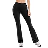 Ipletix Flare Leggings for Women-Bootcut Yoga Pants for Women High Waisted Flared Leggings Dress Pants