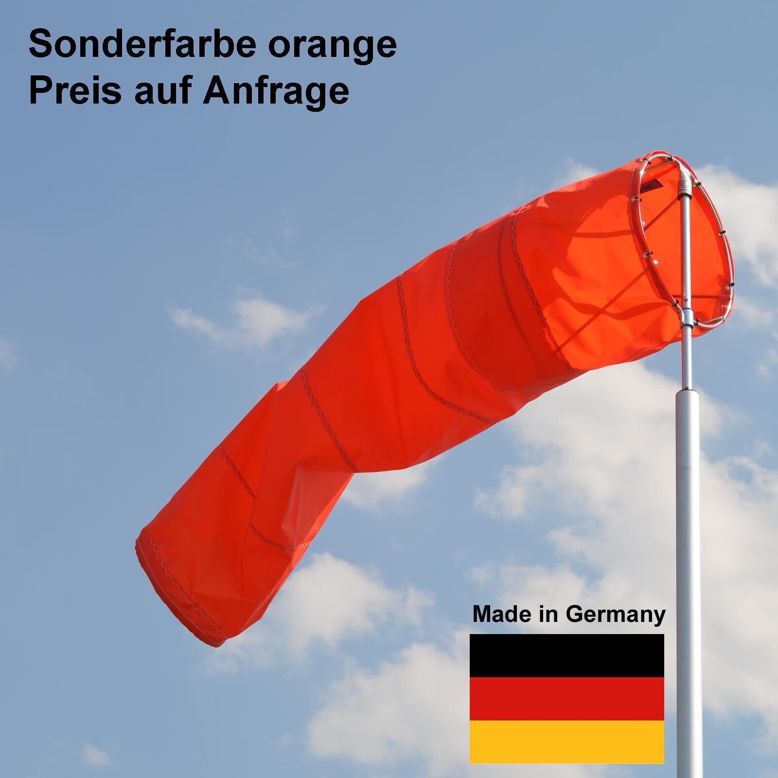rot-weiß 30 cm Durchmesser, 180 cm la