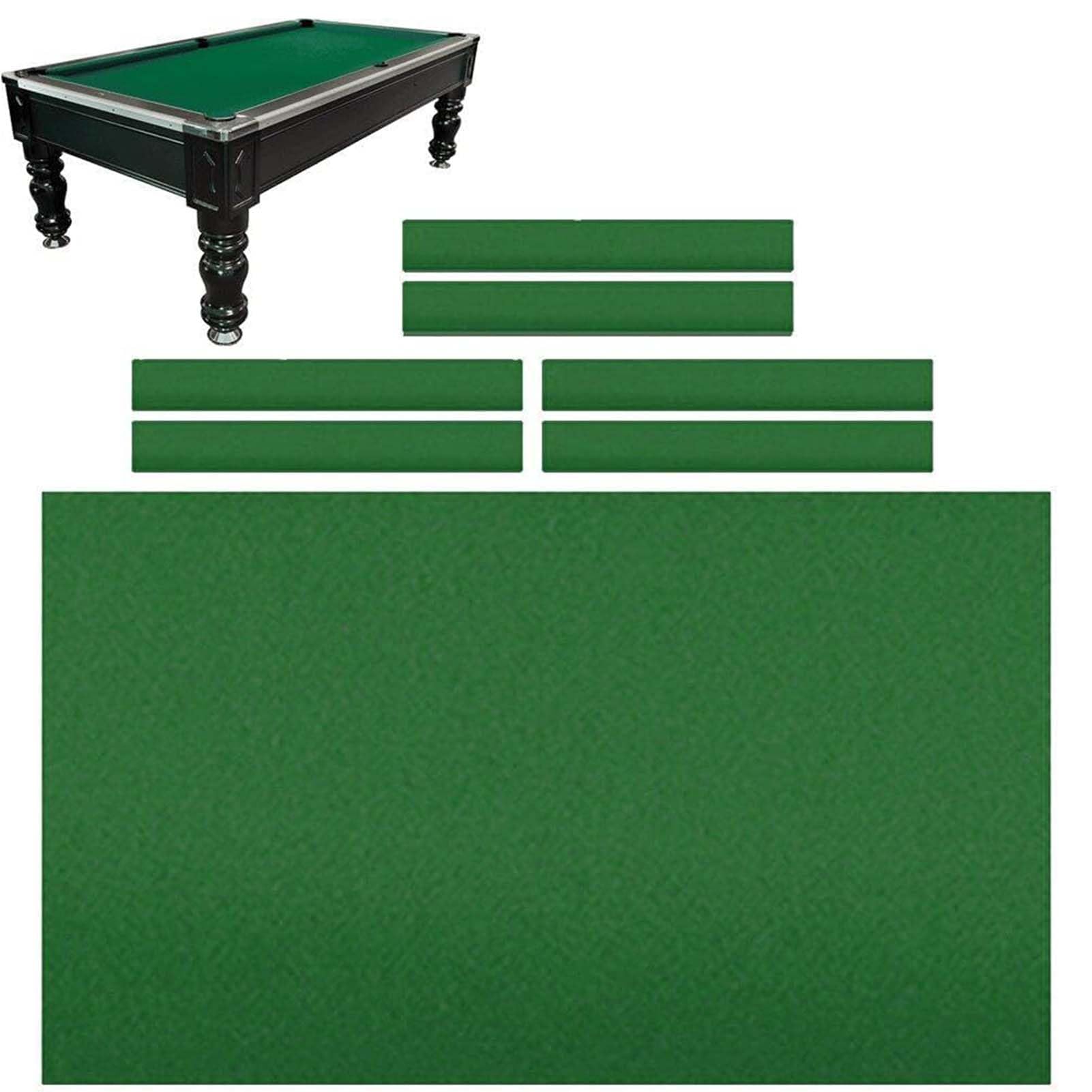 B,8ft,Panno da Biliardo Professionale in Feltro Biliardo 7 8 9 Piedi Tinta Unita Durevole Telo da Biliardo Giochi Sportivi al Coperto Accessori per Tele da Biliardo