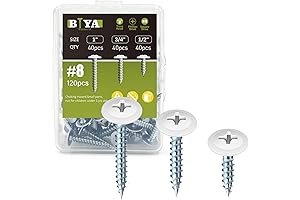 White Screws: A Sturdy and Seamless Solution for Your Projects