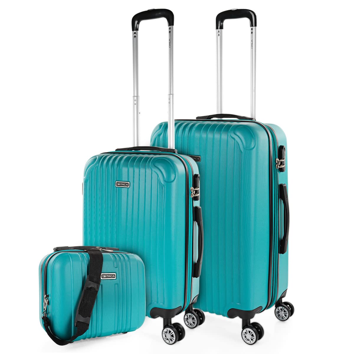 ITACA - Maleta Mediana con 4 Ruedas Giratorias para Viajes Largos Tipo Trolley Ideal como Maletas de Viaje Grandes 23 Kilos y Maleta Viaje Mediana Resistentes, Amarillo — view 97