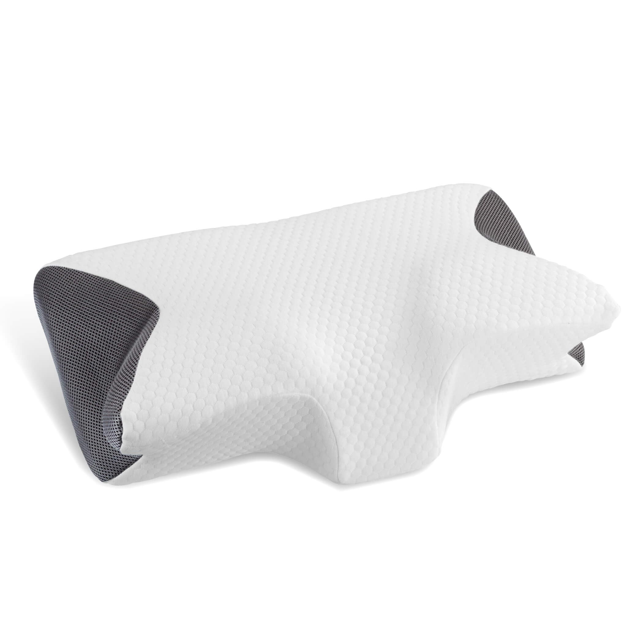 Maximex Cuscino per cervice, viscoelastico, in poliuretano, 60 x 13,5 x 36 cm