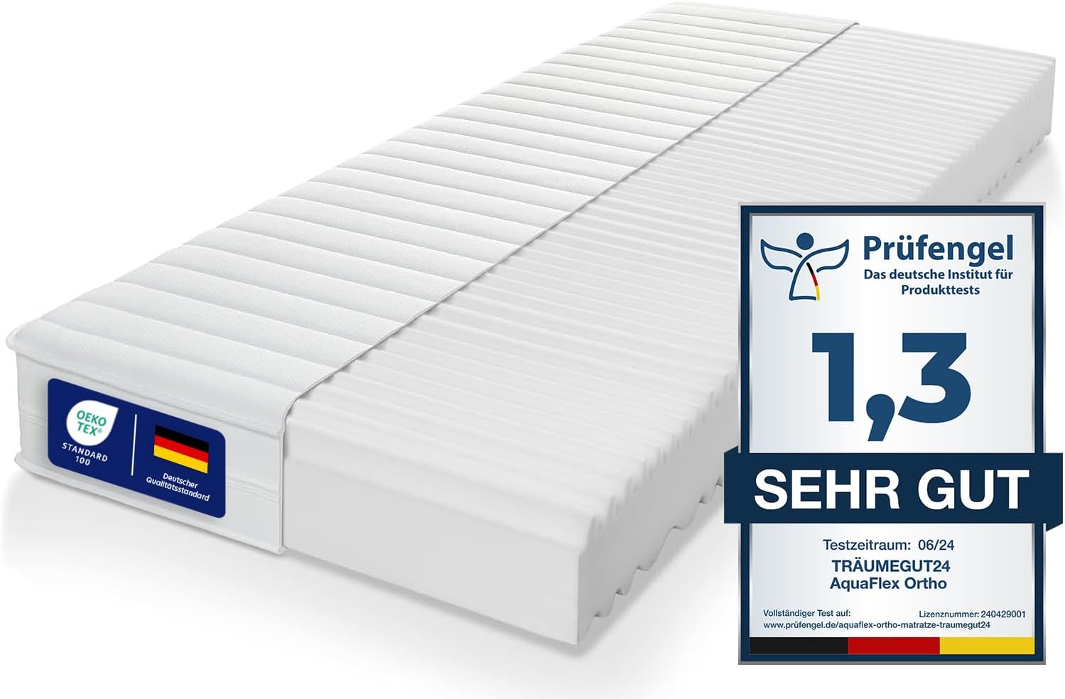 Träumegut AquaFlex Wellness Cold Foam RollUp Mattress / 16 cm / 7Zone