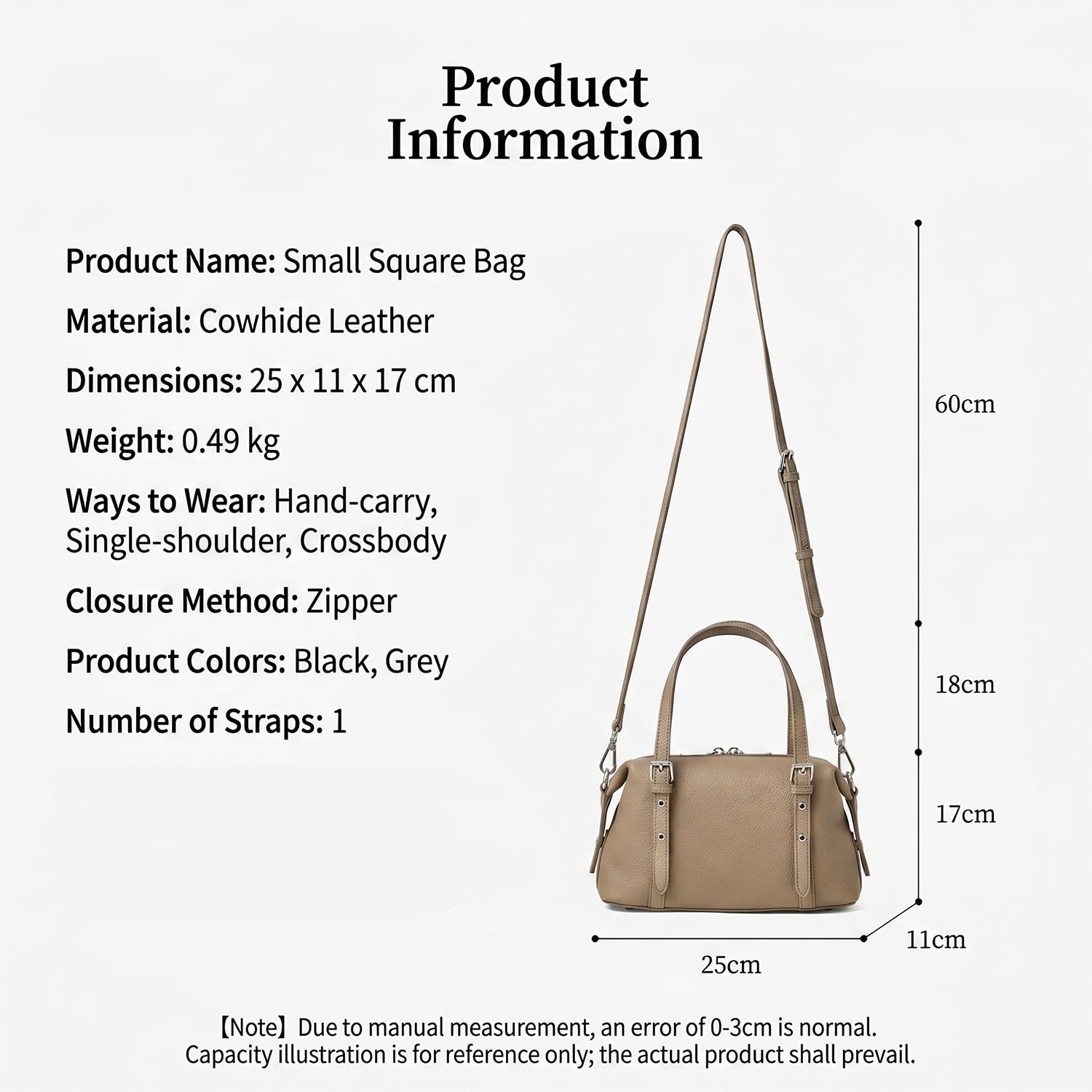Bolso Boston Mujer de Cuero Flor Genuino, Bolso de Mano Gran Capacidad Minimalista, Elegante Bolso de Hombro y Bandolera para Trabajo Diario Negro