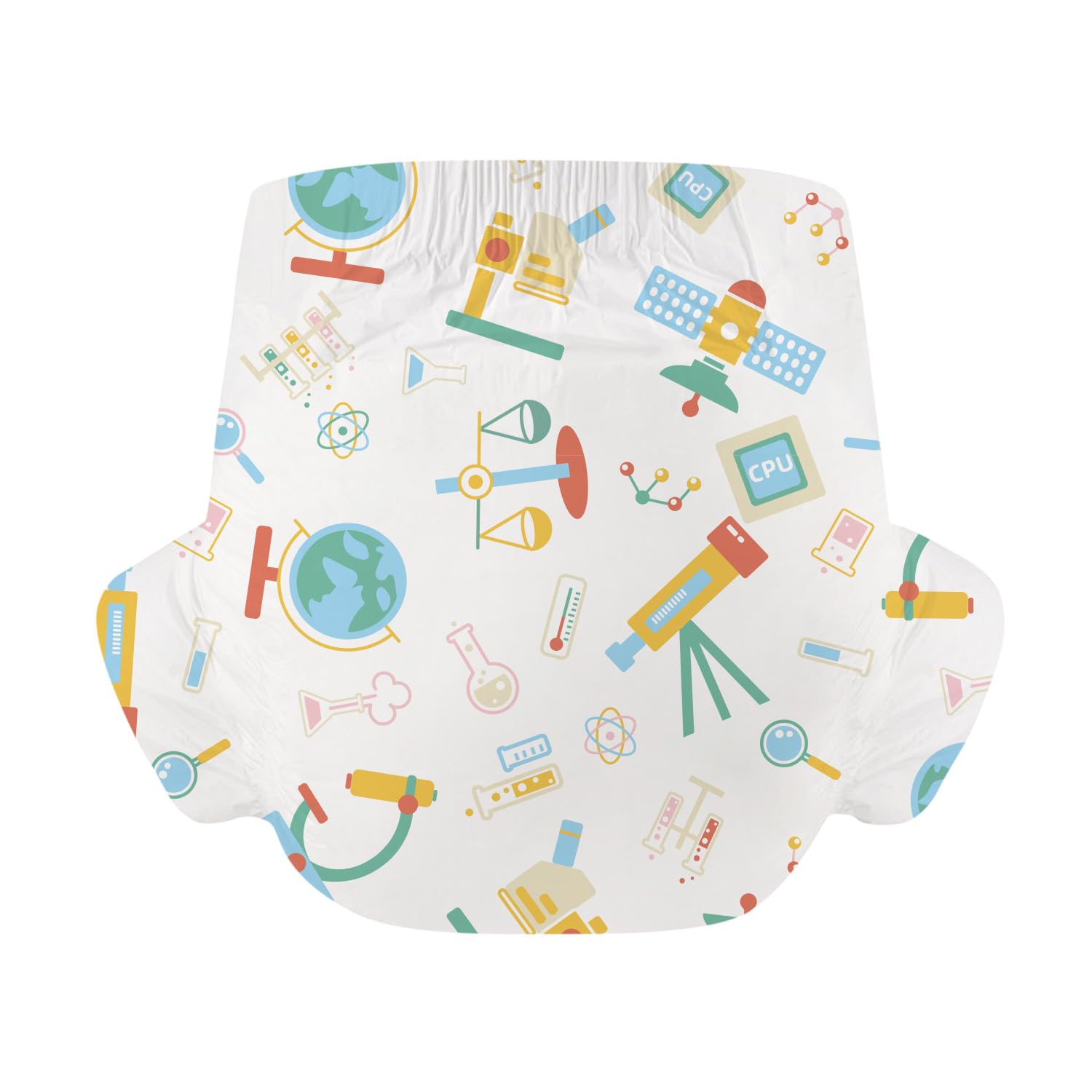 CutiePlusU 40 pieluszek dla dorosłych, silna siła ssąca w nocy – Genius Baby (rozmiar M 28"-38")