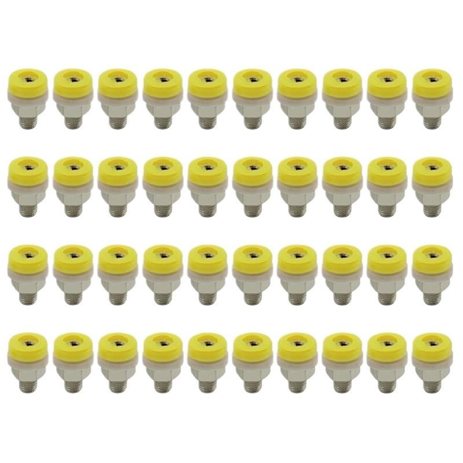 40 Douilles Banane En Laiton De 2 Mm