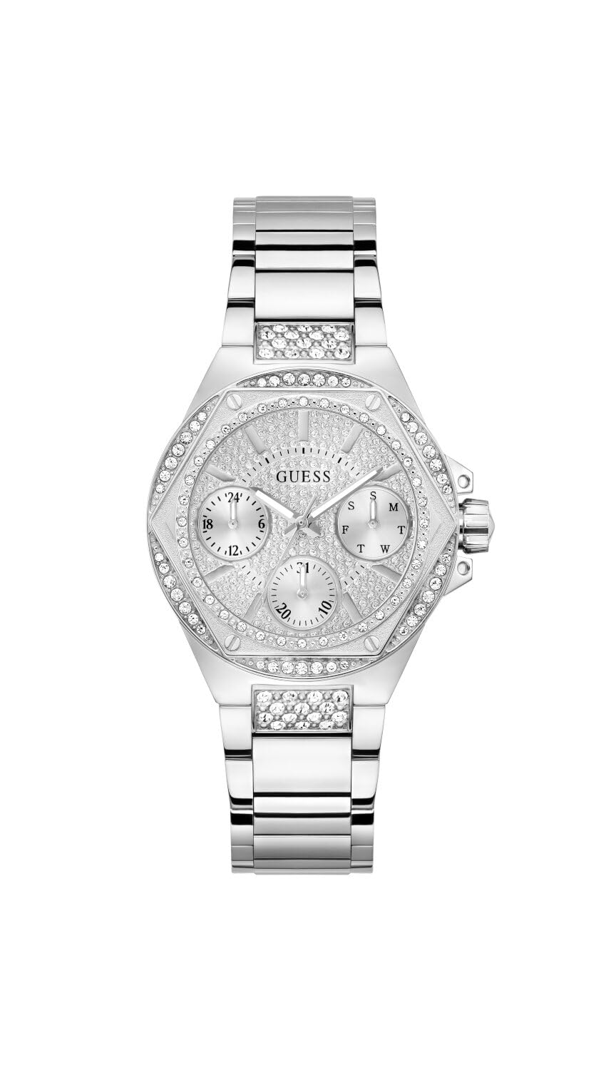 RELOJ GUESS - ENVY Cuarzo / 3 ATM Color esfera: Plateado/Gris Tamaño de la caja: 38,00