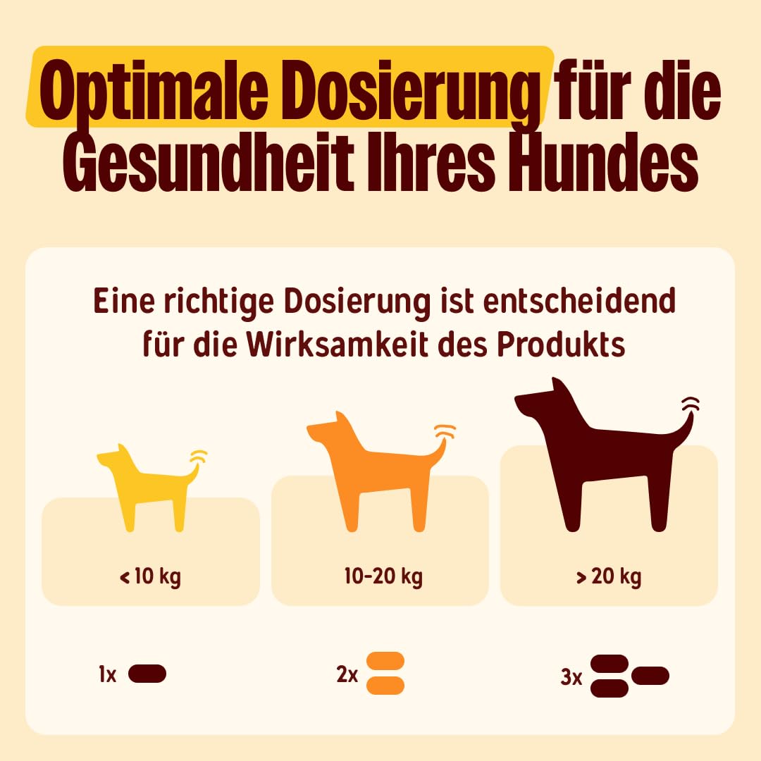 Aplazyl - condroprotector perros - pastillas articulares para perros, ingredientes naturales, desarrolladas por veterinarios, sabrosas y eficientes, 120 pastillas