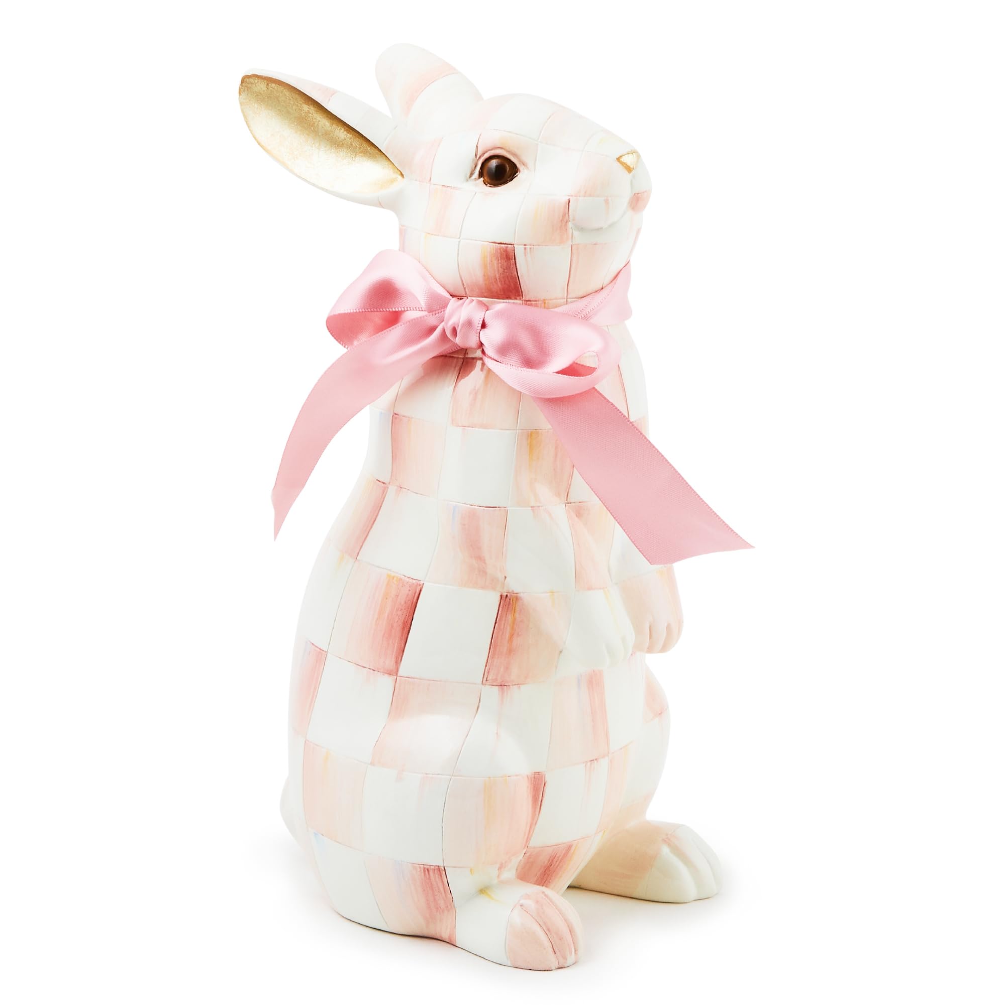 Amazon.com: MACKENZIE-CHILDS Bunny Figurine, Rabbit Figurine
