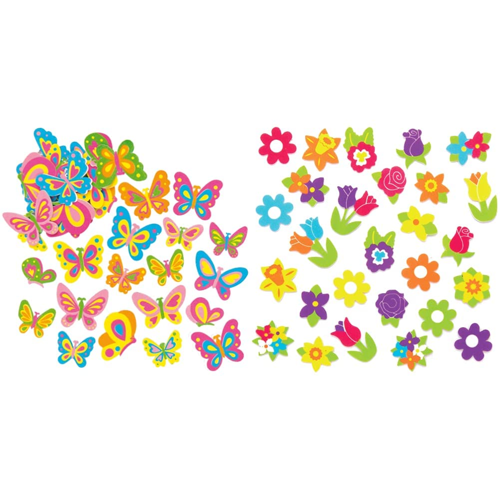 Baker Ross Autocollants En Mousse Sur Le Thème Spring Bird Decorations Pour Les Arts Et L Artisanat Pour Les Enfants