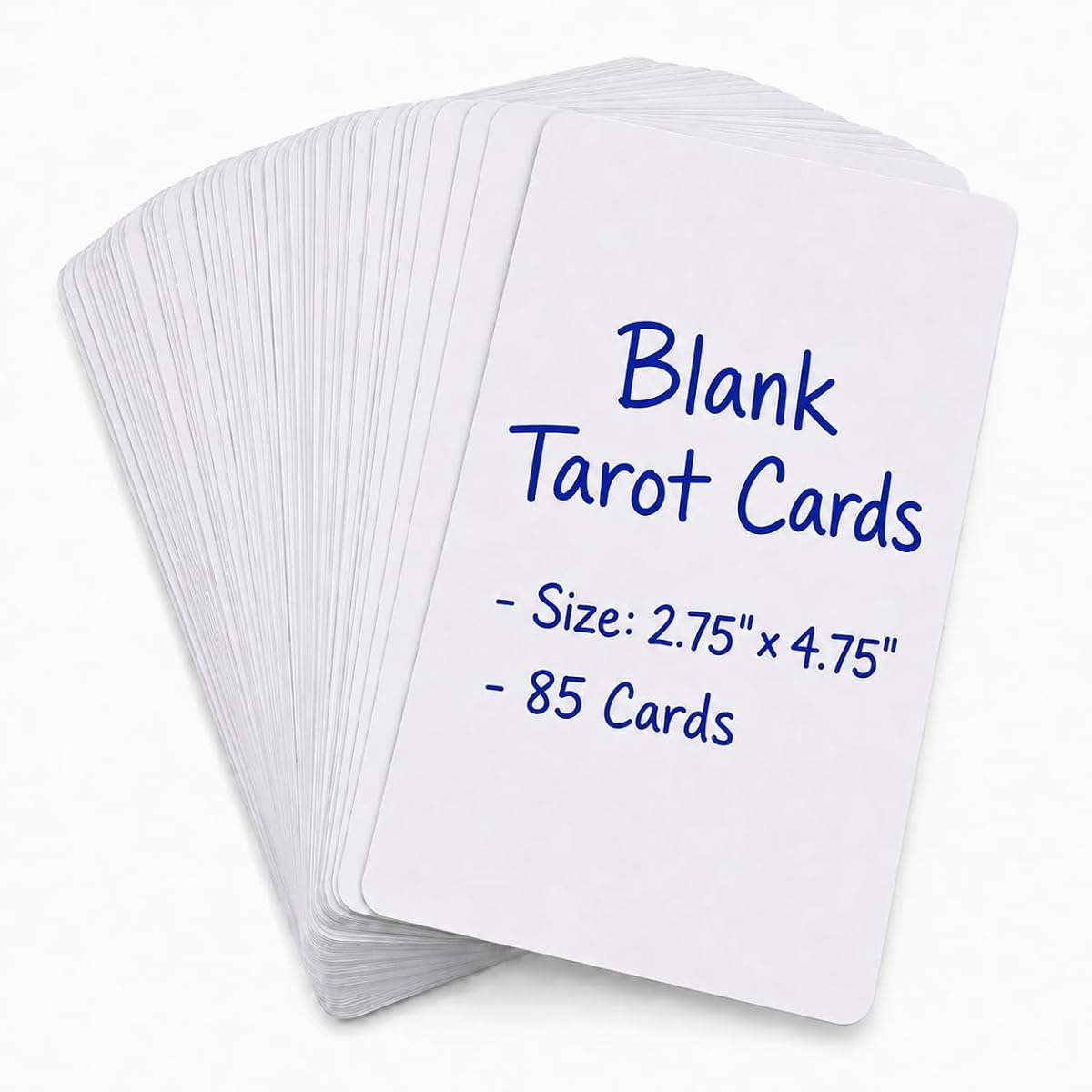 85 Blank Tarot Size Cards to Write On, DIY Make Your Own Deck