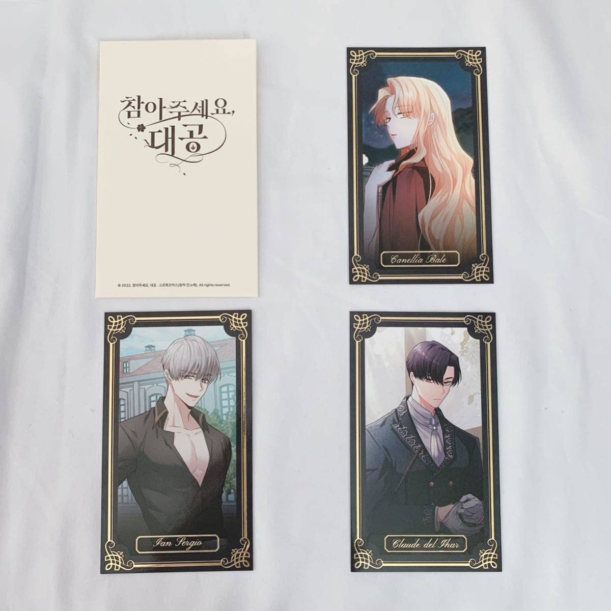 Amazon.co.jp: RIDIBOOKS 我慢してください、大公 韓国限定版 特典