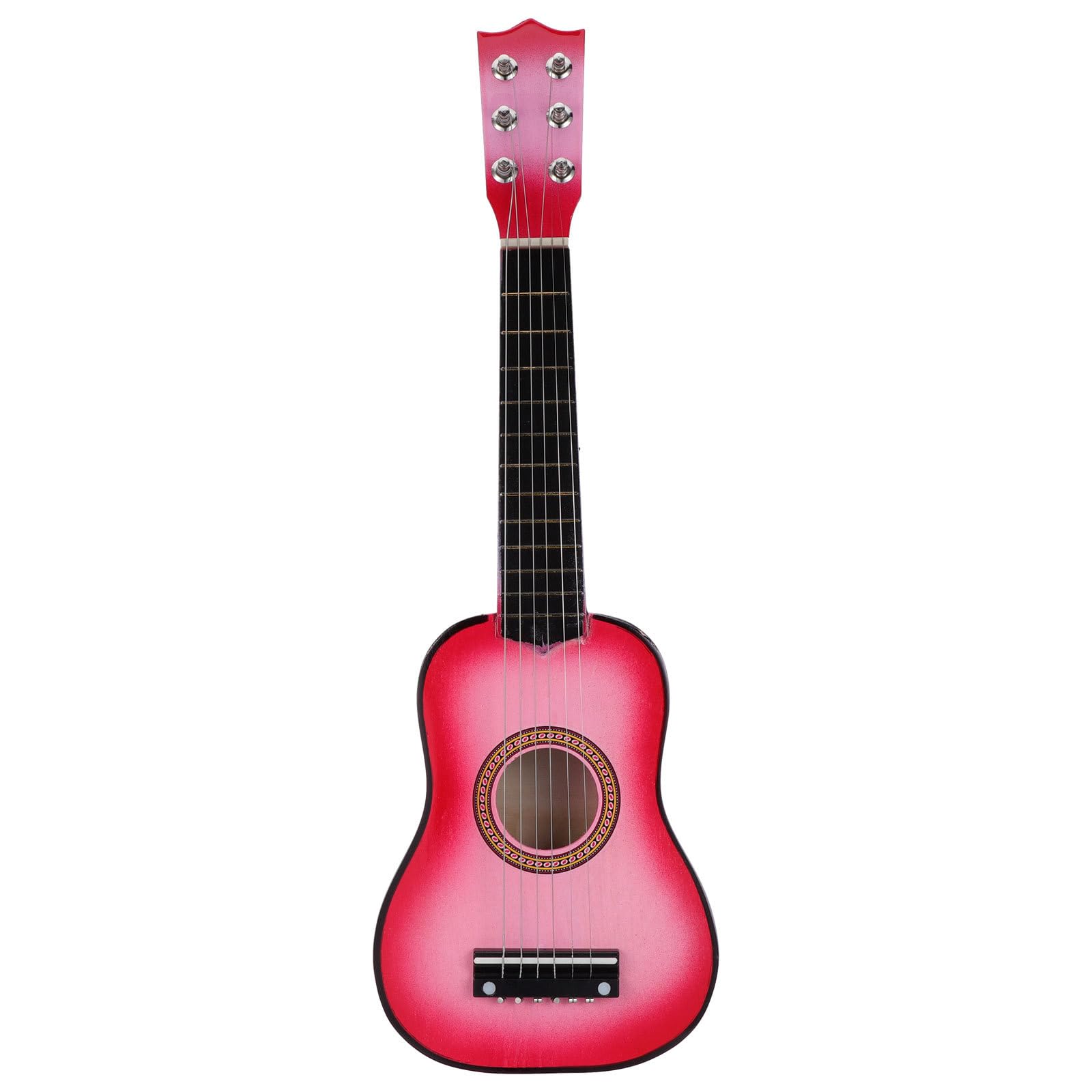 Guitarra Infantil Rosa de Madera 21 Pulgadas para Niños