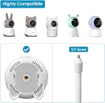 Moniteur pour bébé flexible compatible avec ieGeek Bébé 1T, Bébé 4, Bébé 7S, Appareils photo avec montage à vis 1/4