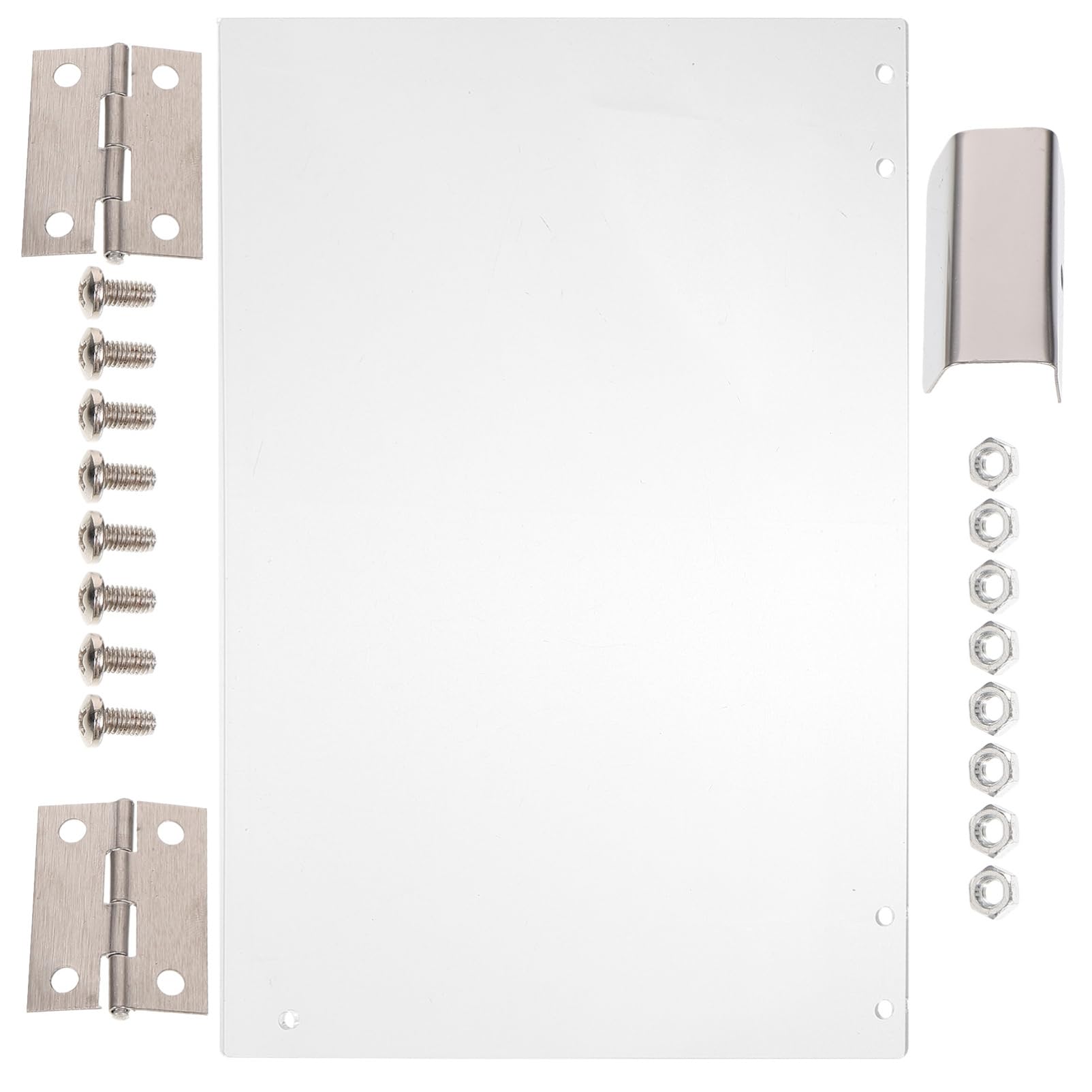 COLLBATH Popcorn Machine Doors Replacement Parts Popcorn Machine Panel Pvc Baffle Easy to Clean