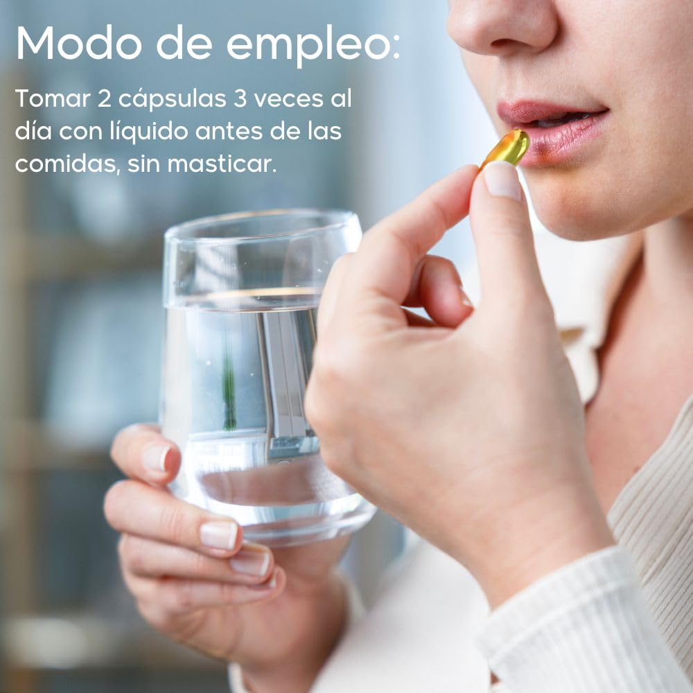 Omega-3 500mg 3x 400 Cápsulas - Aceite de Pescado natural, con Ácidos Grasos Poliinsaturados EPA, DHA y Vitamina E para reducir niveles de colesterol, Sanct Bernhard - Cebanatural