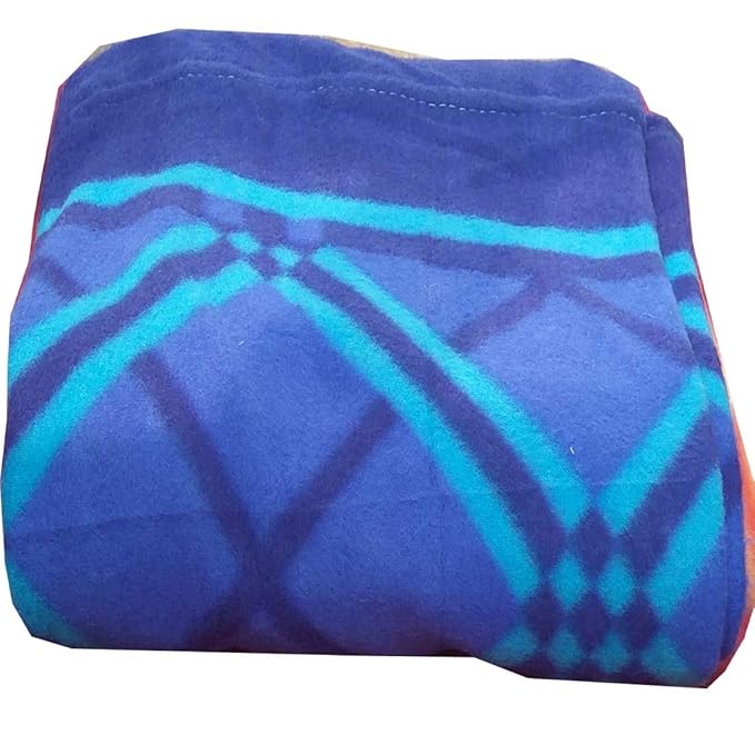 Uniquestyletrader Double Bed Fleece Printed AC Blanket Multicolor ( 90 X100 INCH Full Size Fleece Blanket)
