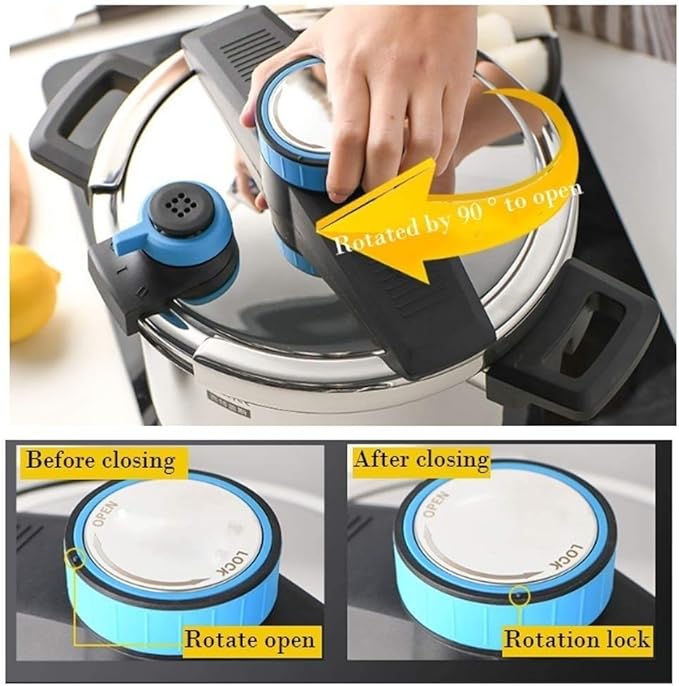 Olla a Presión Acero Inoxidable 4L PNAWLLCF miniatura 5