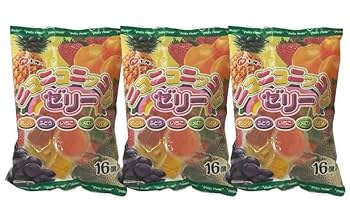 Amazon.co.jp: 七尾製菓 ニコニコニッコリゼリー【16個✕3袋