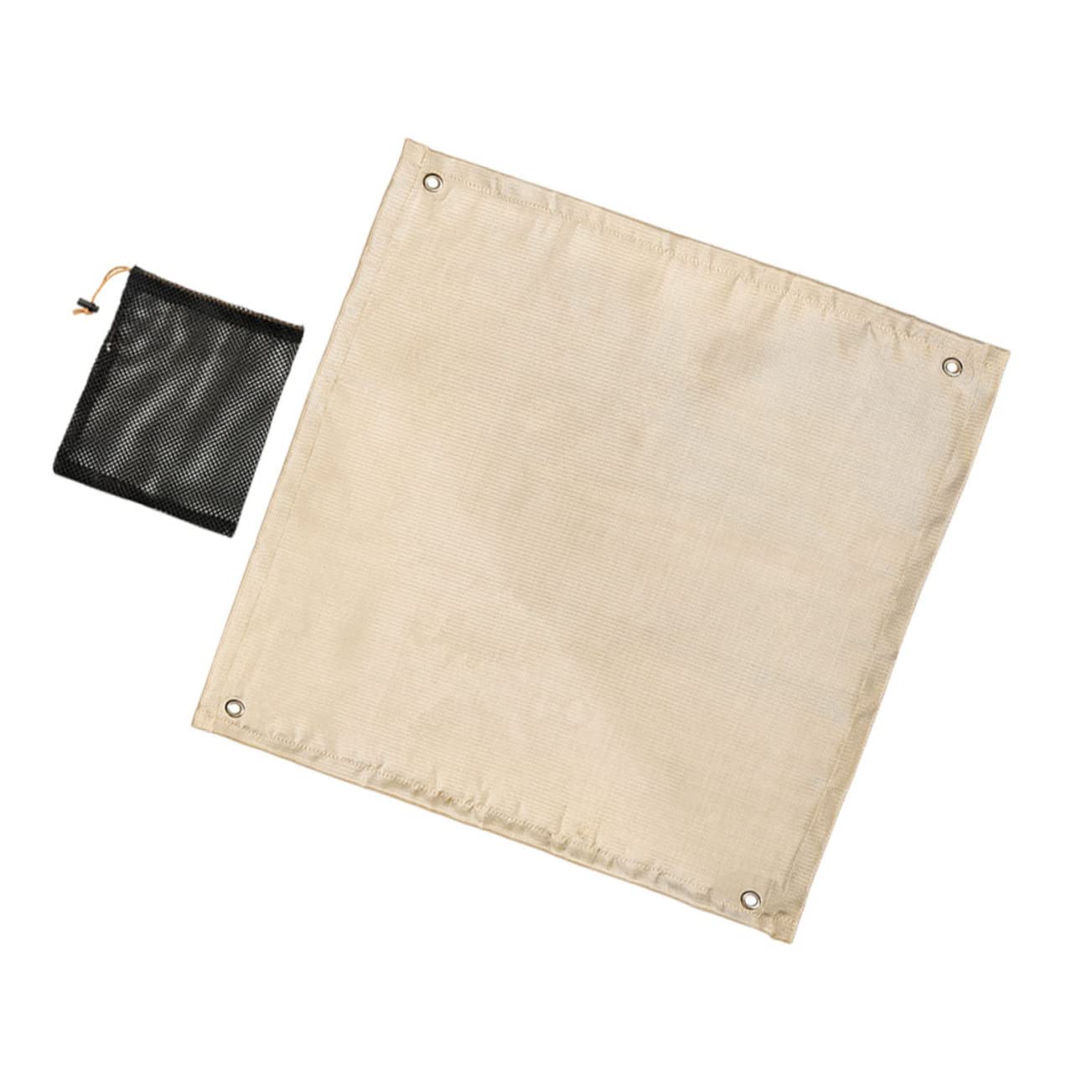 balacoo Fire Retardant Blanket Fiberglass Fireproof Blanket Fireproof Mat for Fire Pit Camping Mats BBQ Rug Outdoor Safety