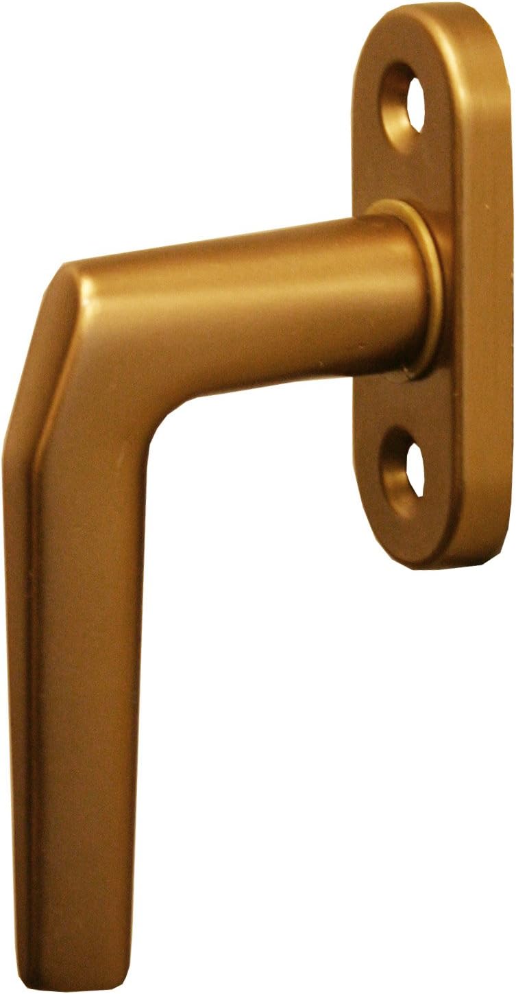 ALPERTEC Window Handle Tilt and Turn Window Handle Anodised Aluminium Grid Olive Bronzed 40120700 K1