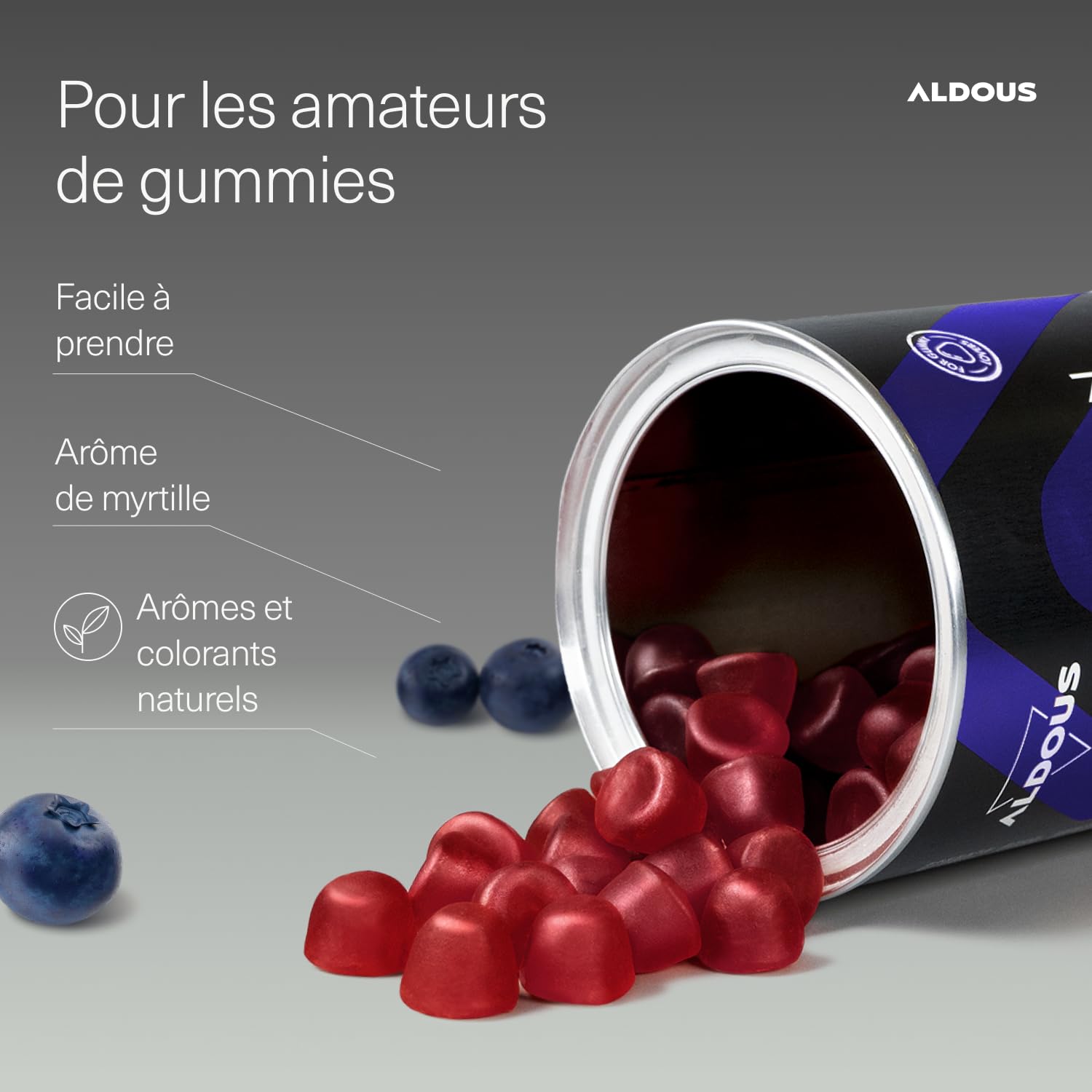 Melatonine Gummies 1 mg - 120 Gummies Sommeil (pour 4 mois) avec Tryptophane, Valériane et Vitamine B6 - Bien dormir, sommeil mélatonine, insomnie - Arôme naturel de canneberge