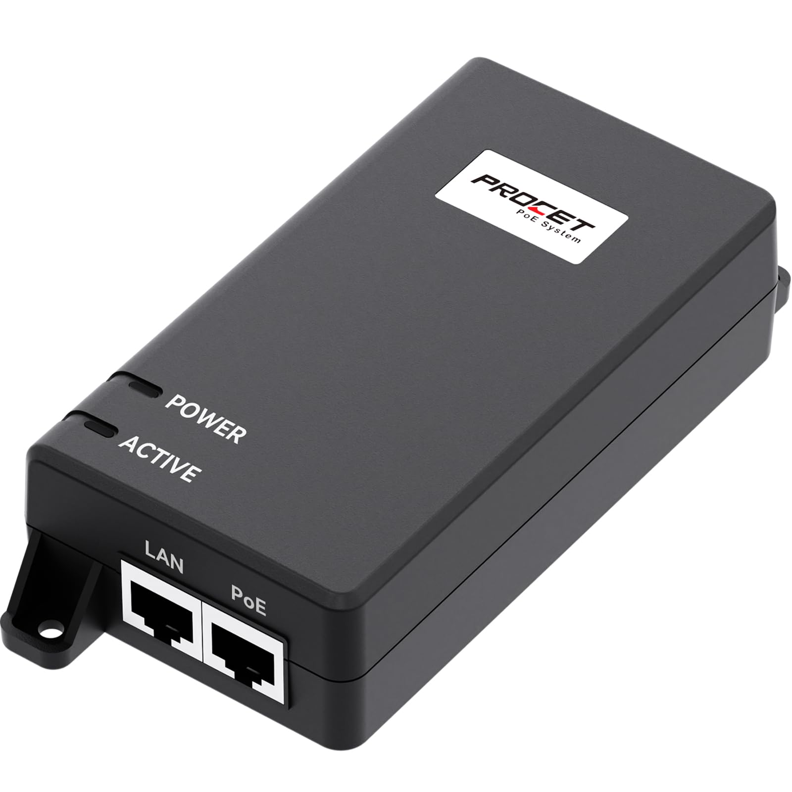 PROCET 5 Gigabit PoE Injecteur 55 V 30 W, Norme IEEE 802.3AT, Alimentation PoE+ pour eero PoE 6/7, UniFi U7 Pro, U6 Enterprise, Point d'accès sans Fil Cisco, G5/ G6 Pro AI urret caméra IP