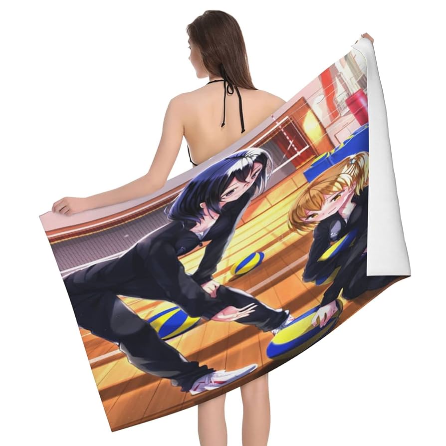 ハイキュー 清水潔子 120cmビッグタオル Amazon｜ハイキュー!! 清水潔子 谷地仁花 バスタオル おしゃれ