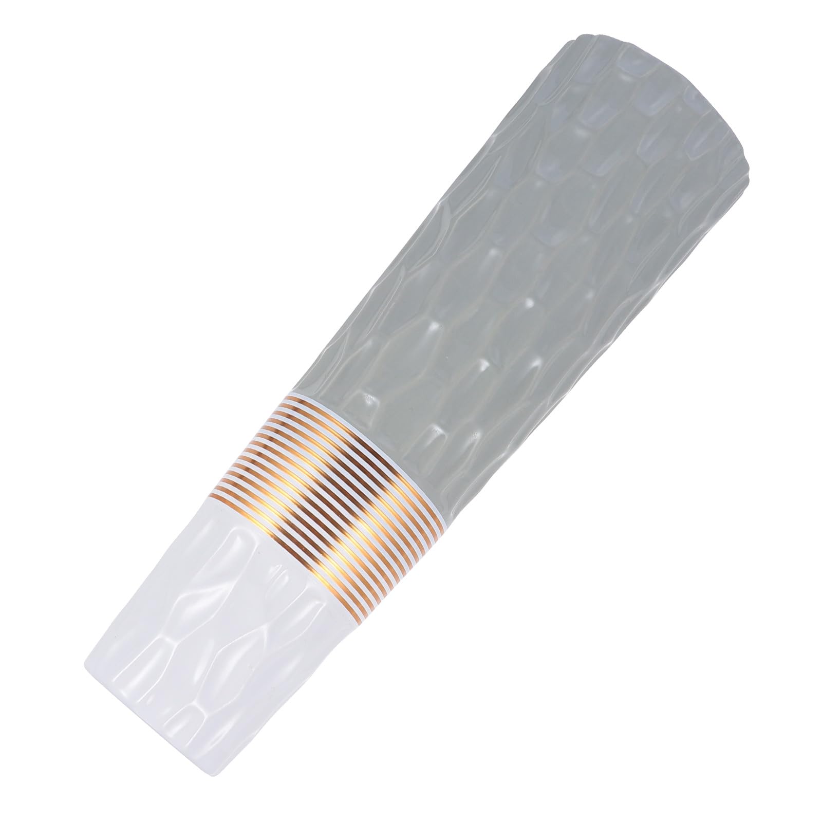 Vase en céramique au design bicolore créatif pour fleurs de bureau